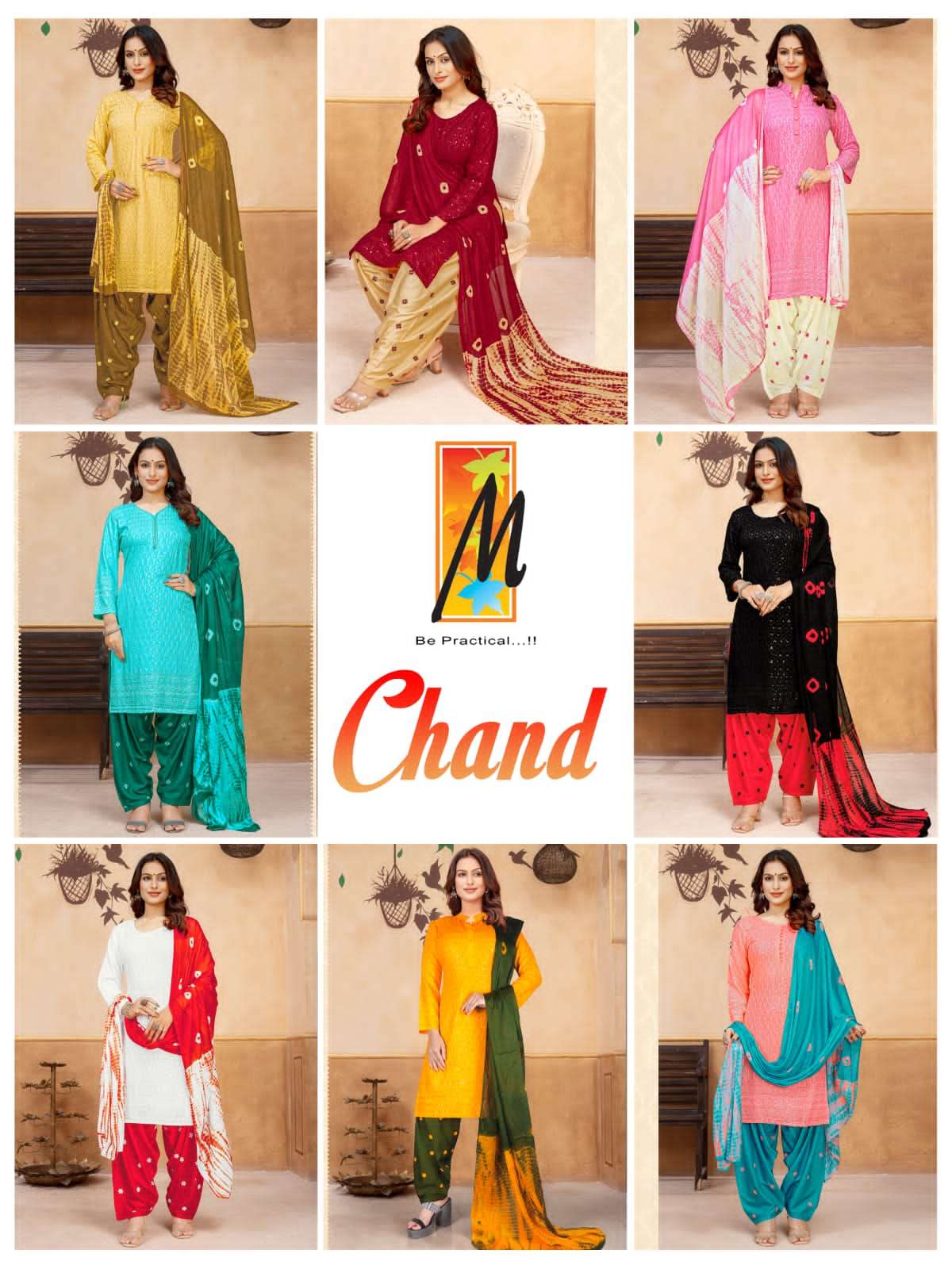 MASTER PRESENT CHAND 3PCS CONCEPT PATIYALA SUIT COLLECTION