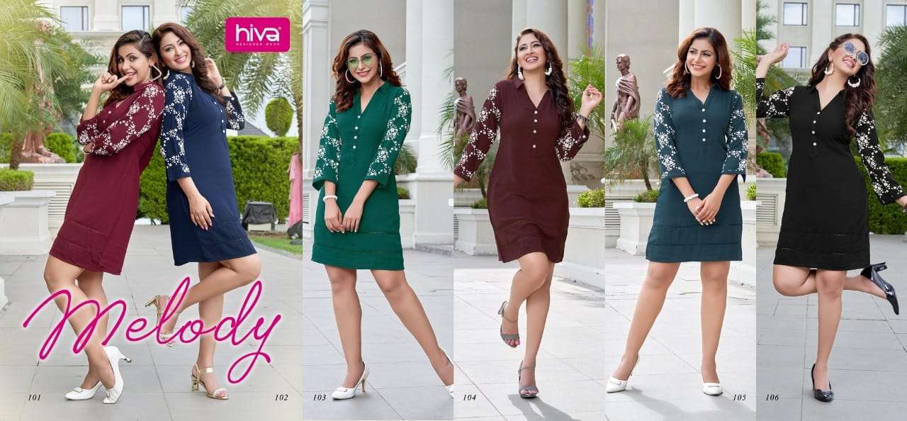 MELODY CATALOUGE BY HIRA FANCY IMPORTED KURTI