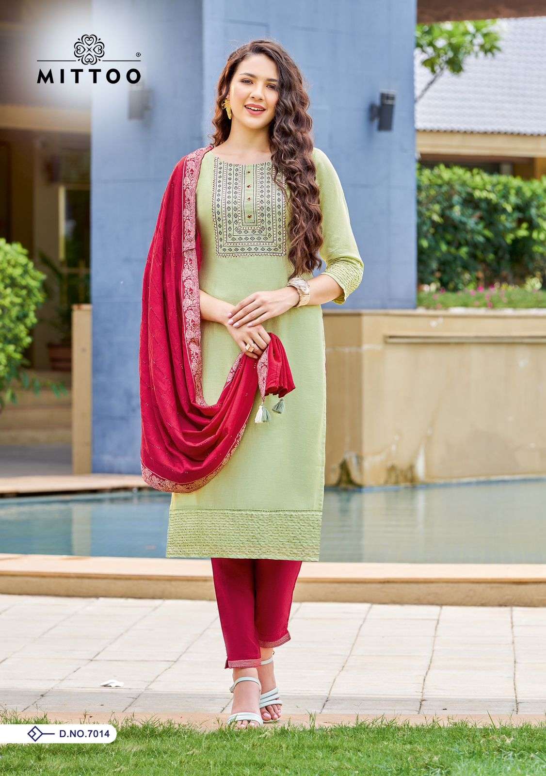 MITTOO PRESENT LIFE STYLE VOL 2 KURTI PANT WITH DUPATTA SET