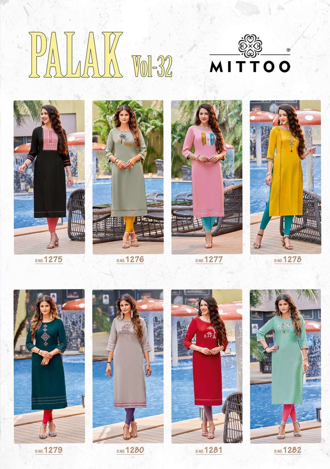 MITTOO PRESENT PALAK VOL 32 KURTI SET