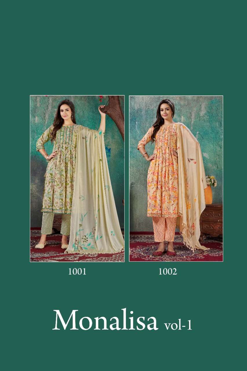 MONALISHA VOL-1 BY TEXOFAB