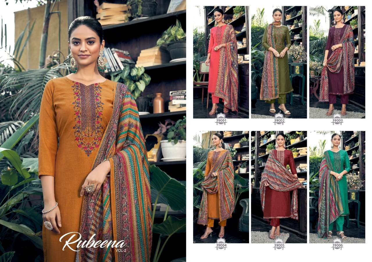 NISHANT FASHION PRESENT RUBEENA VOL 2 KURTI PANT WITH DUPATTA COLLECTION