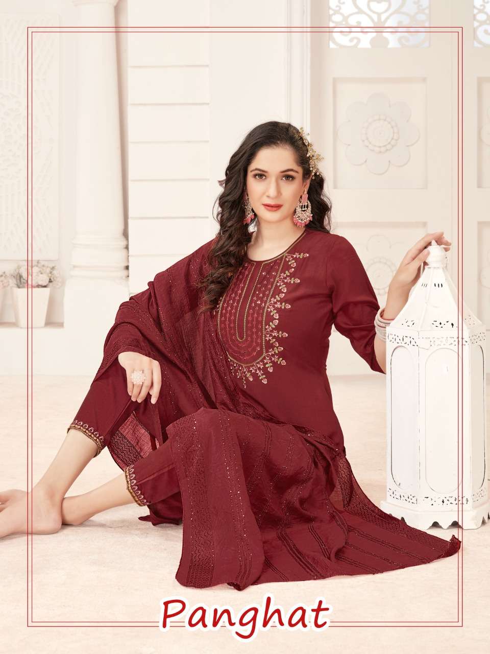 PANGHAT  HEAVY CHINON SILK 1006