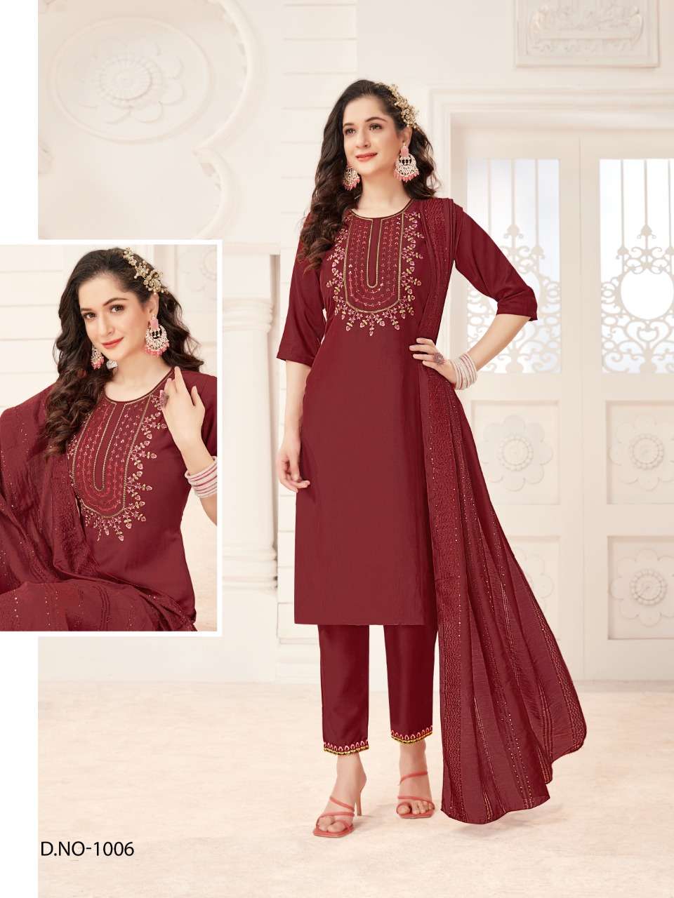 PANGHAT  HEAVY CHINON SILK 1006