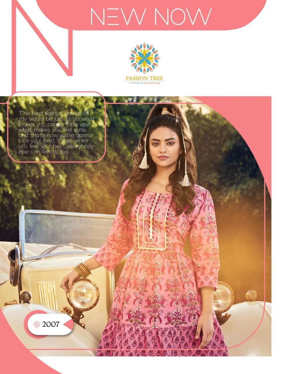 PASSION TREE PRESENT FLAIR TALK VOL 2 TUNIC STYLE SHORT TOP COLLECTION