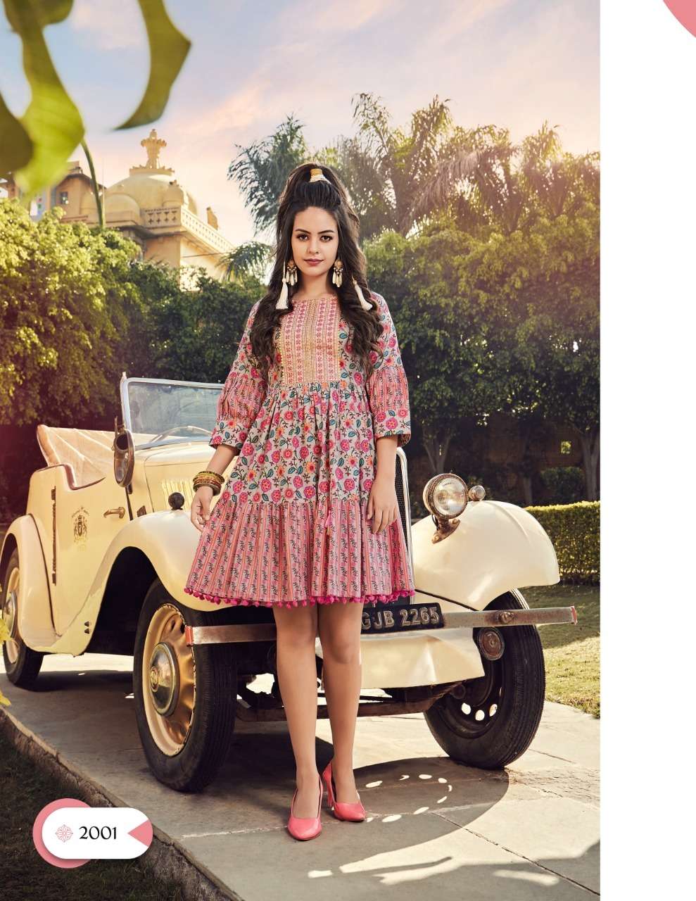 PASSION TREE PRESENT FLAIR TALK VOL 2 TUNIC STYLE SHORT TOP COLLECTION