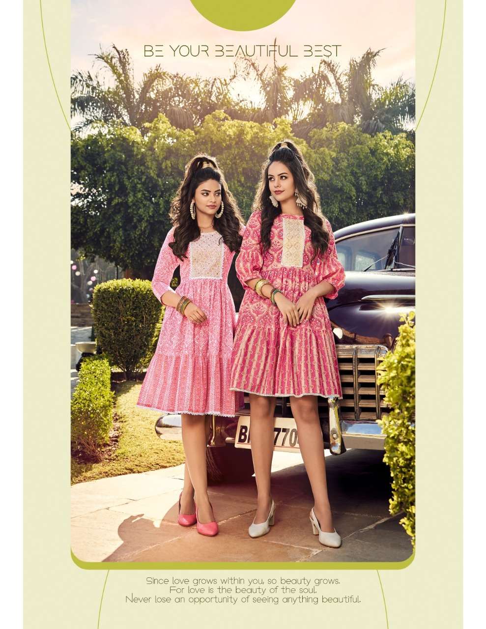 PASSION TREE PRESENT FLAIR TALK VOL 2 TUNIC STYLE SHORT TOP COLLECTION