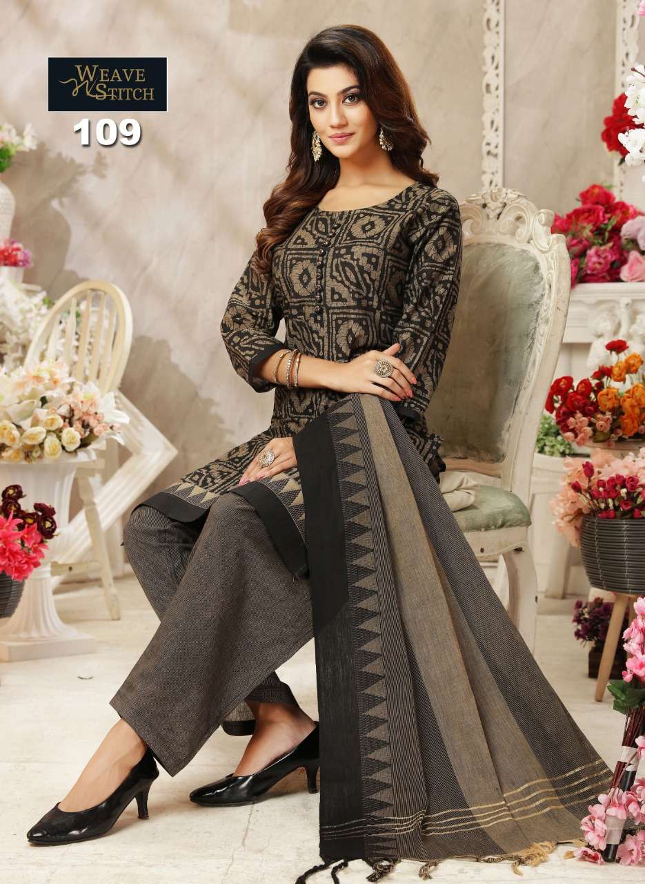 PLATINUM VOL 12 BY WEAVE N STITCH READYMADE SUIT