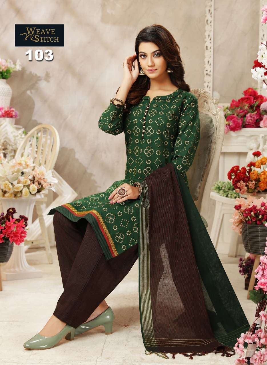 PLATINUM VOL 12 BY WEAVE N STITCH READYMADE SUIT