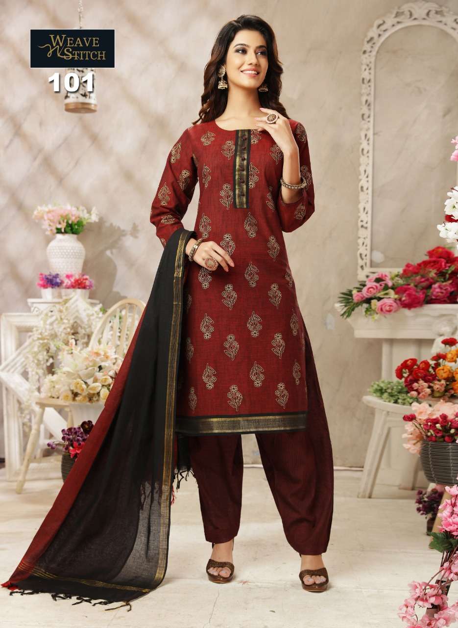 PLATINUM VOL 12 BY WEAVE N STITCH READYMADE SUIT