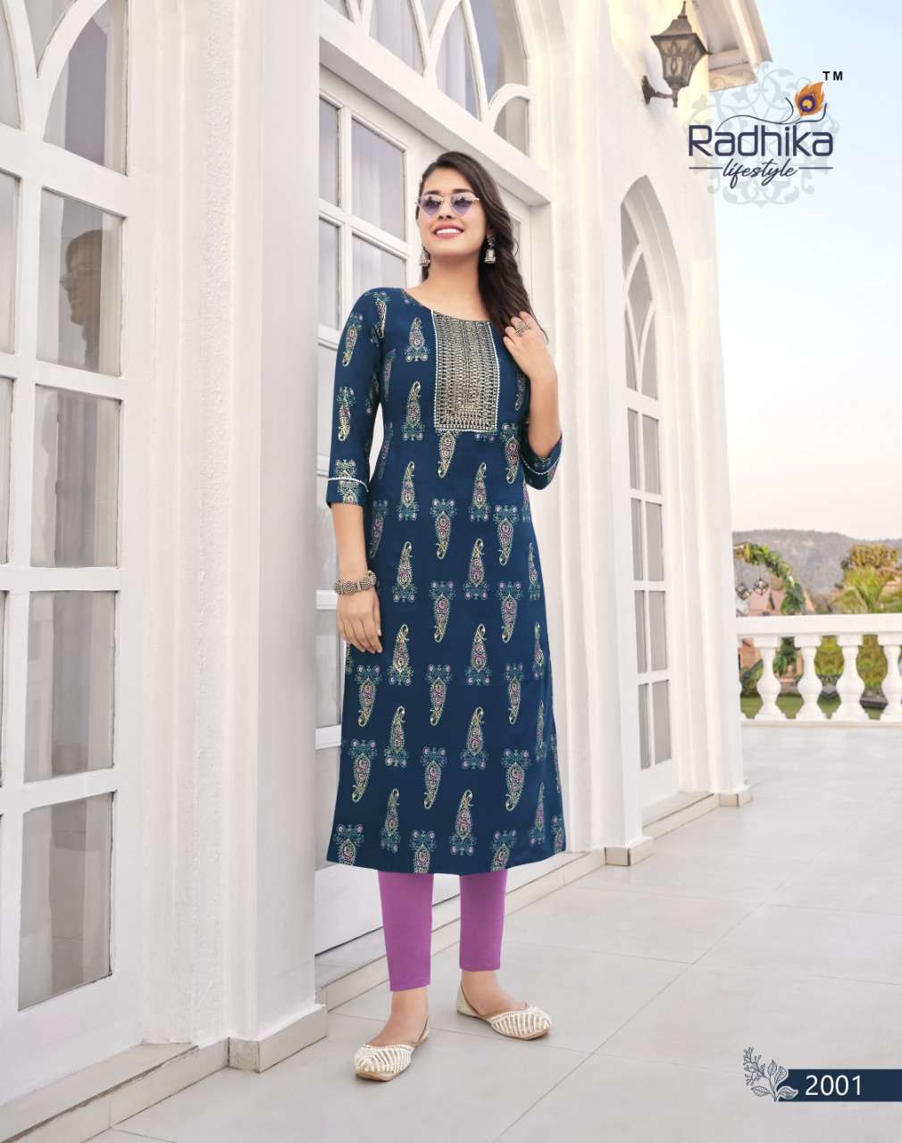 RADHIKA LIFESTYLE PRESENT PRINCESS VOL 2 CASUAL WEAR KURTI SET