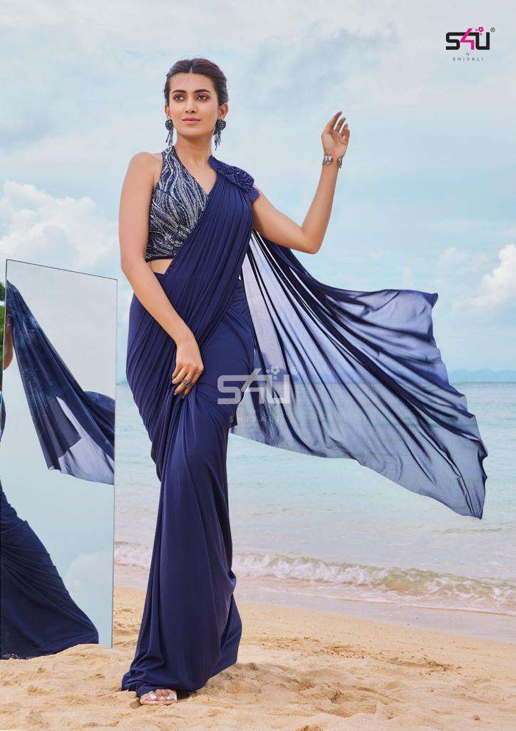 S4U PRESENT DAZZLING DRAPES DESIGNER SAREE COLLECTION