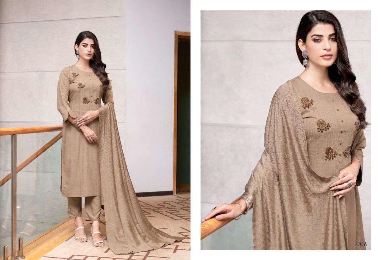 SWEETY FASHION PRESENT ENTRY RAYON KURTI PANT WITH DUPATTA SET COLLECTION