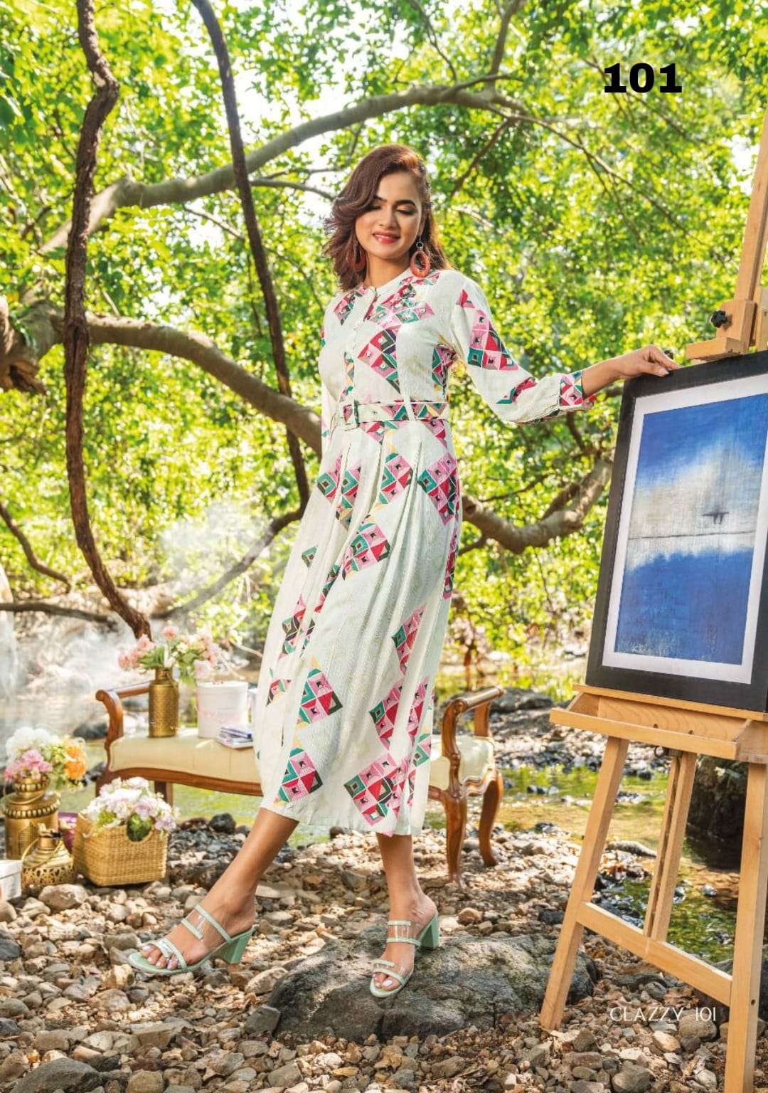 SWISH PRESENT CLAZZY VOL 1 RAYON GOWN 101 SERIES