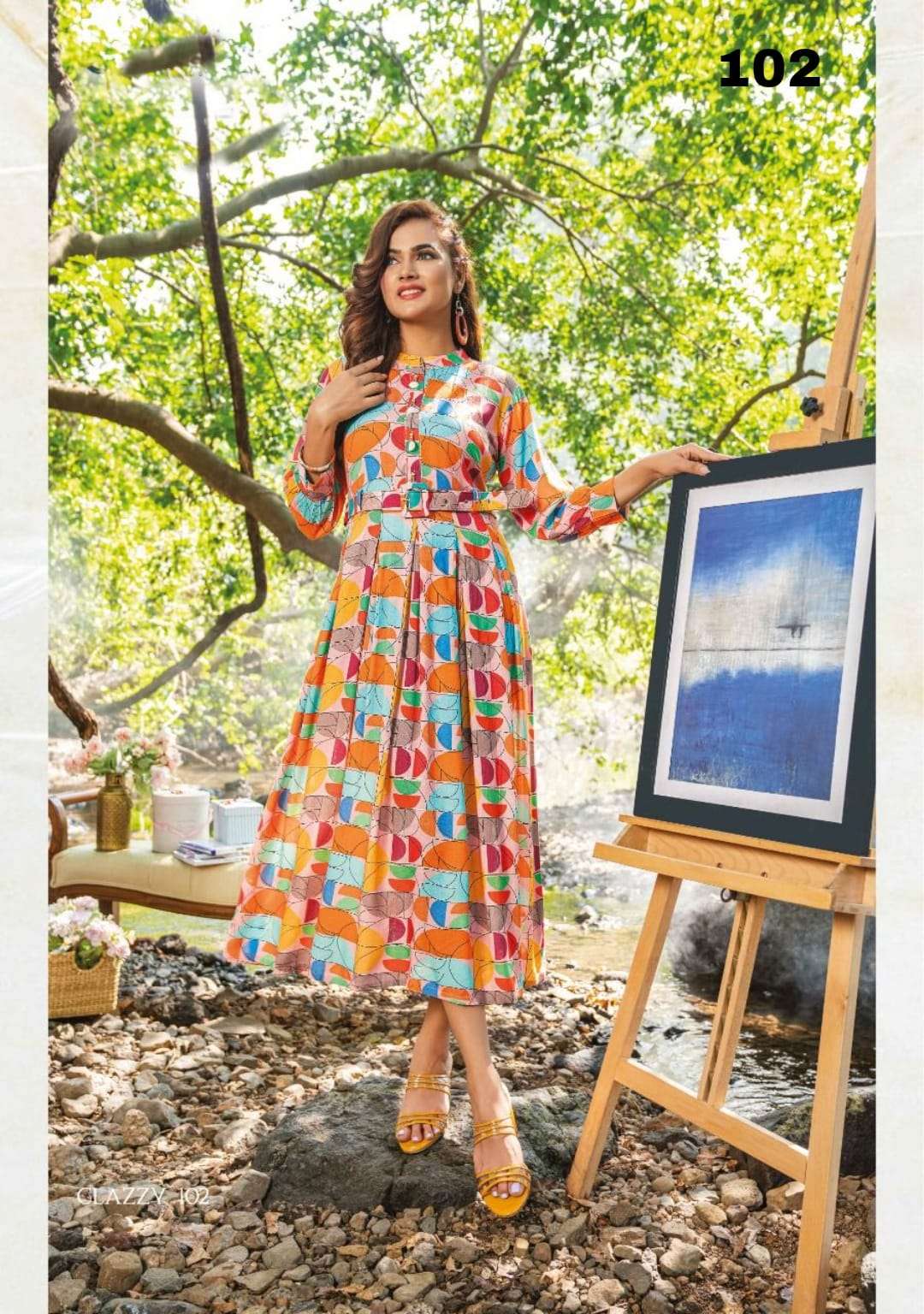 SWISH PRESENT CLAZZY VOL 1 RAYON GOWN 102 SERIES