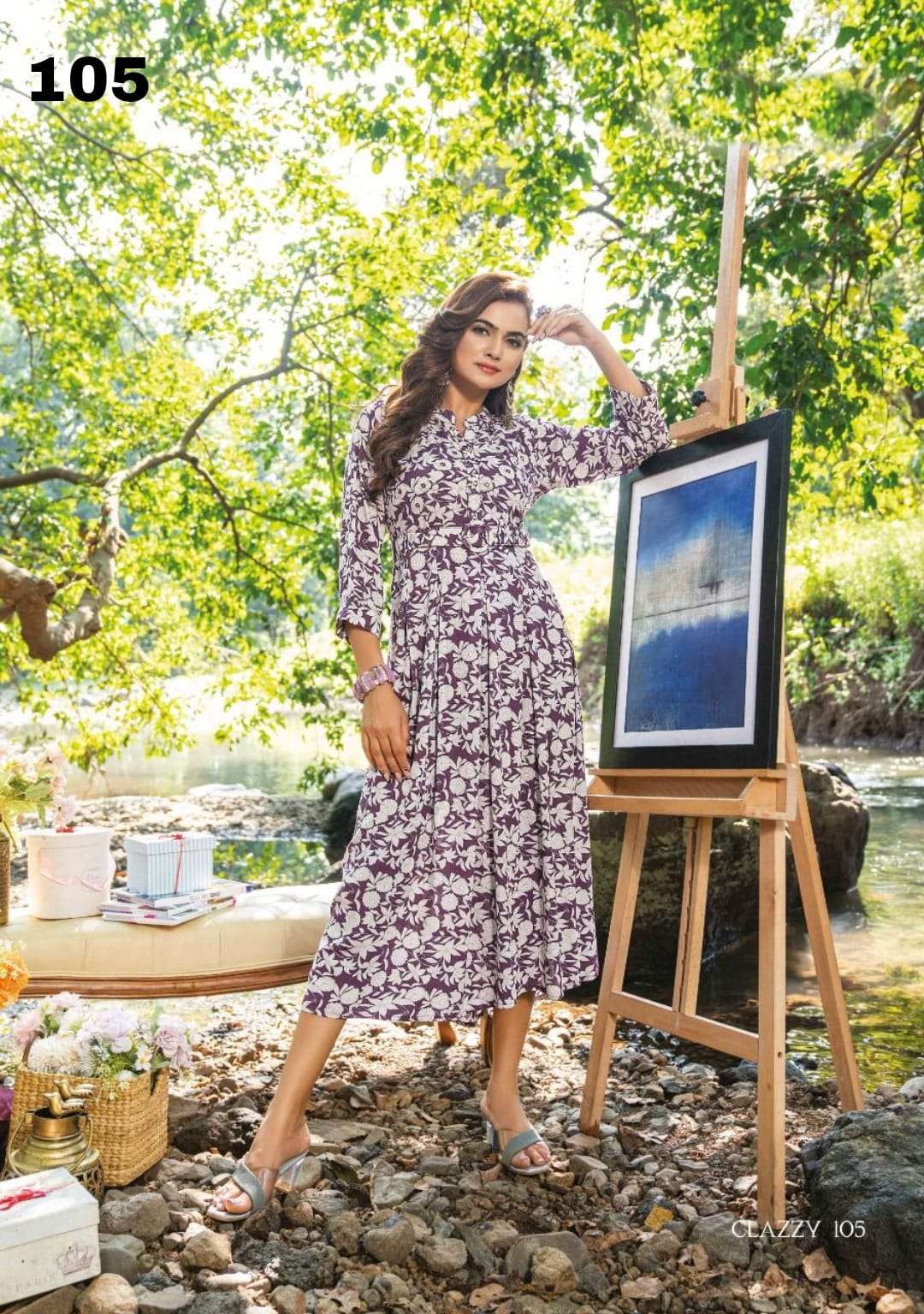 SWISH PRESENT CLAZZY VOL 1 RAYON GOWN 105 SERIES