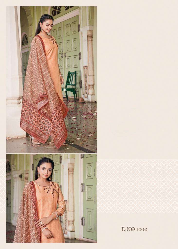 SYASII PRESENT HANDICRAFT VOL 1 KURTI PANT WITH DUPATTA SET COLLECTION