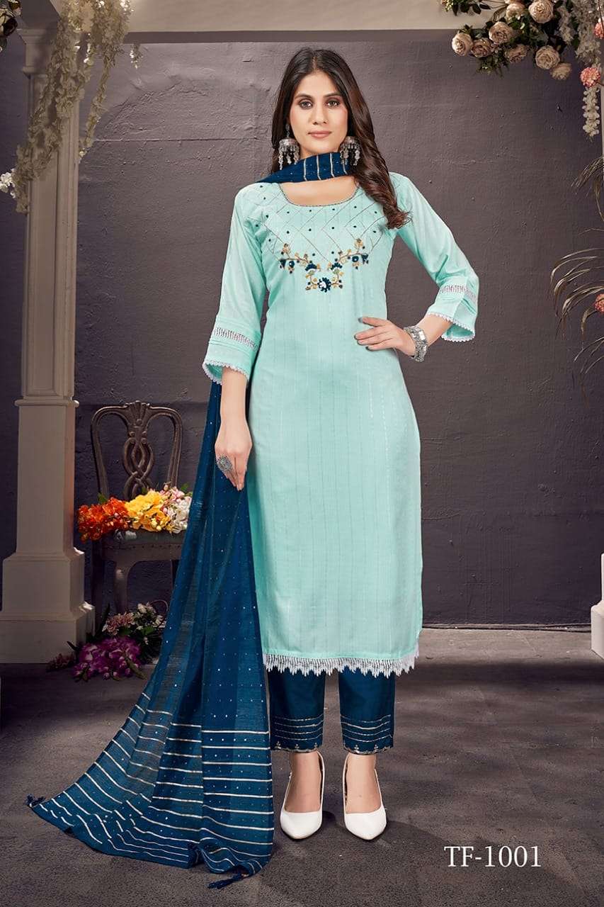 TEXOFAB PRESENT LOOK ME VOL 1 D.NO. 1001 3PCS CONCEPT SET