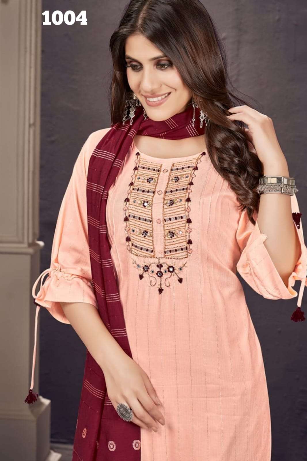 TEXOFAB PRESENT LOOK ME VOL 1 D.NO. 1004 3PCS CONCEPT SET