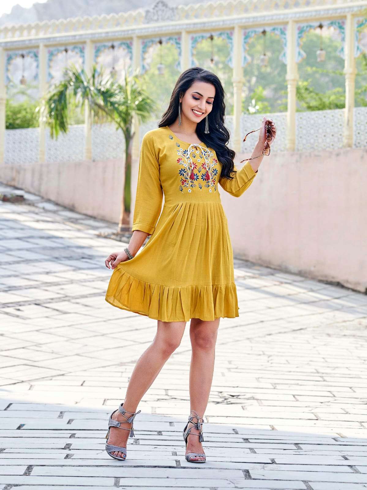   TIPS & TOPS FANCY SHORTIES KURTI 