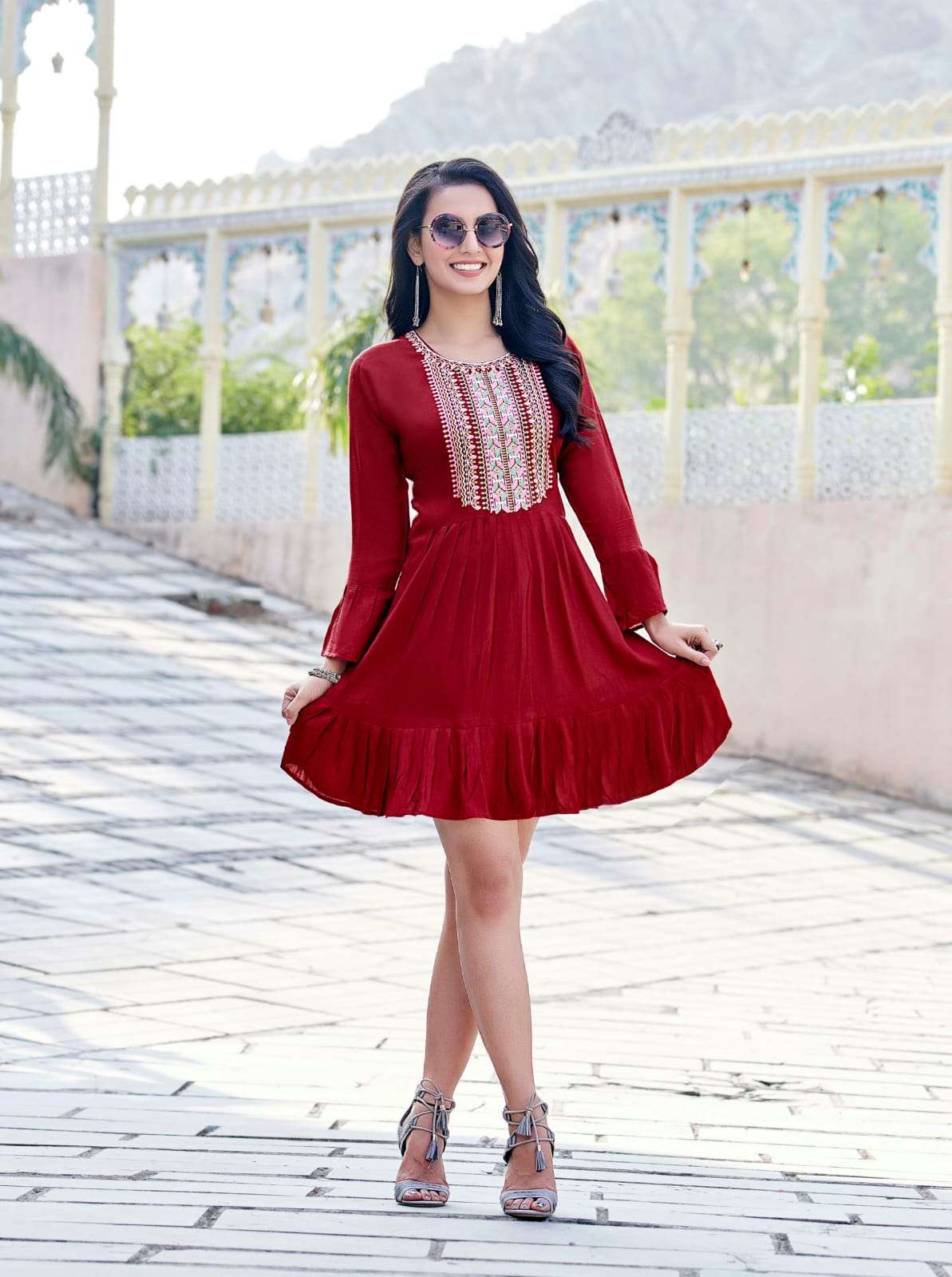   TIPS & TOPS FANCY SHORTIES KURTI 