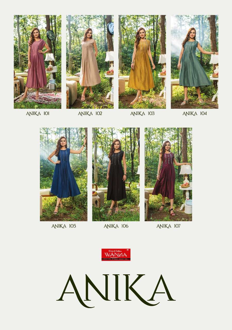 WANNA LOOKS PRESENT ANIKA FANCY HEAVY GOWN 