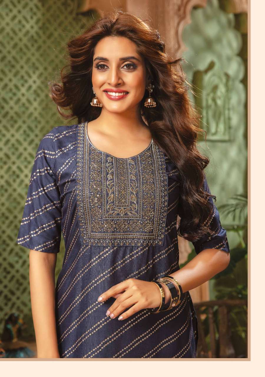 WANNA LOOKS PRESENT HIRAL VOL 5 FANCY DESIGNER KURTI 