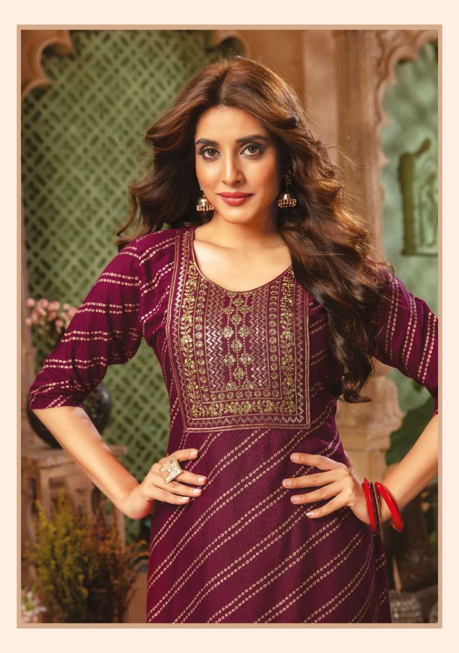 WANNA LOOKS PRESENT HIRAL VOL 5 FANCY DESIGNER KURTI 