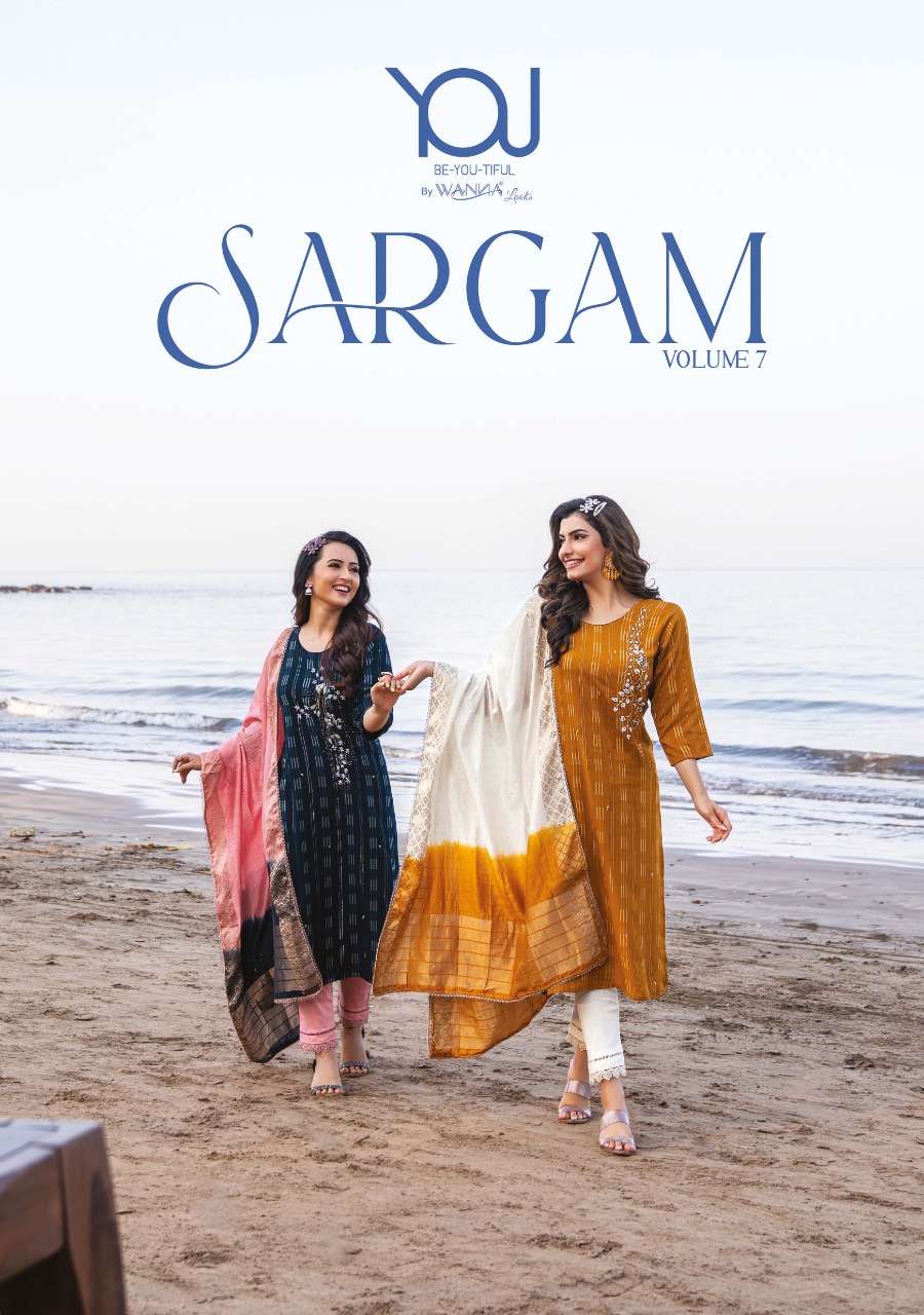 WANNA LOOKS PRESENT SARGAM VOL 7   3PCS COLLECTION