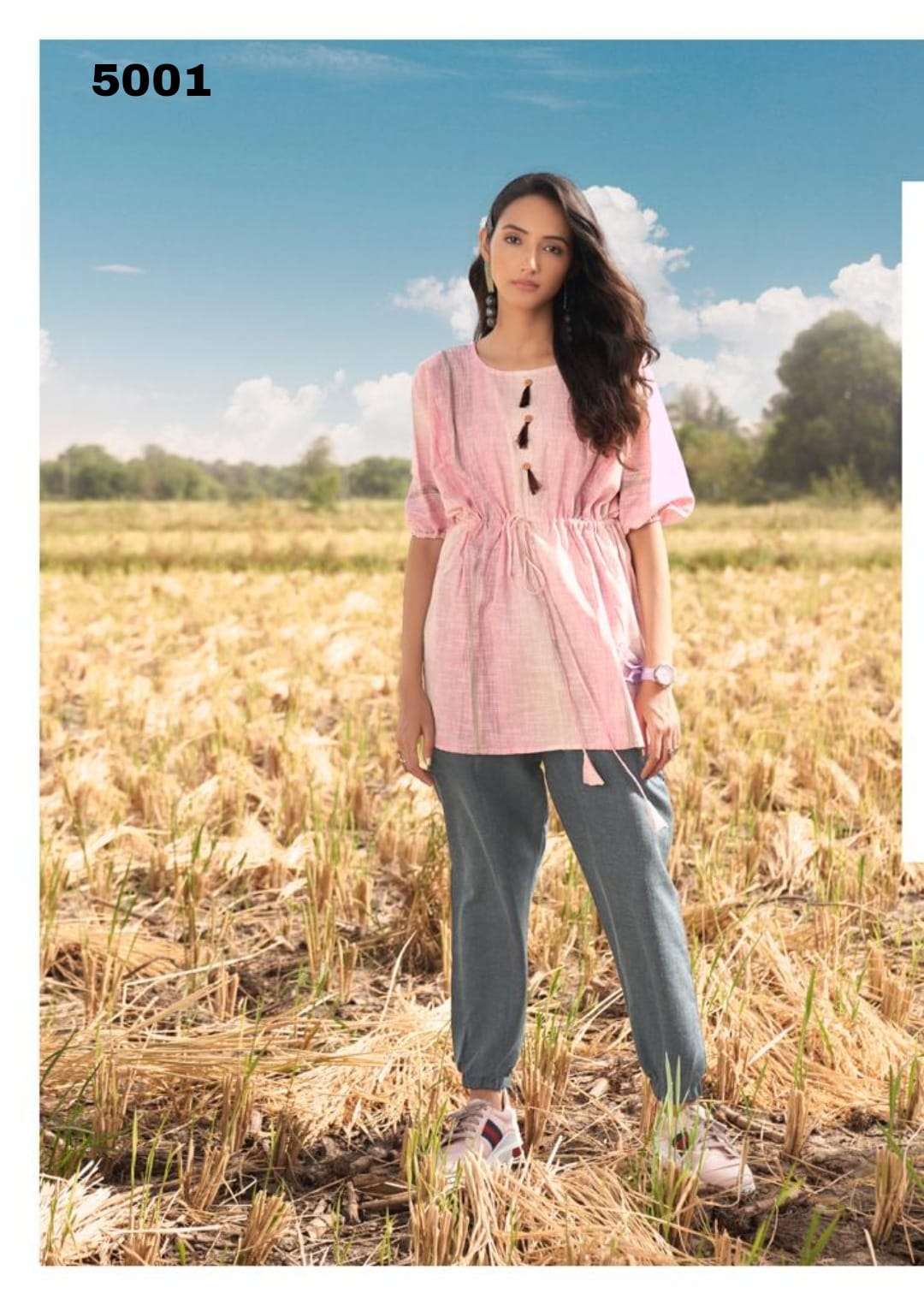 WESTERN VOL 5 BY CONCH PRESENT D.NO 5001 COTTON TOP BOTTOM
