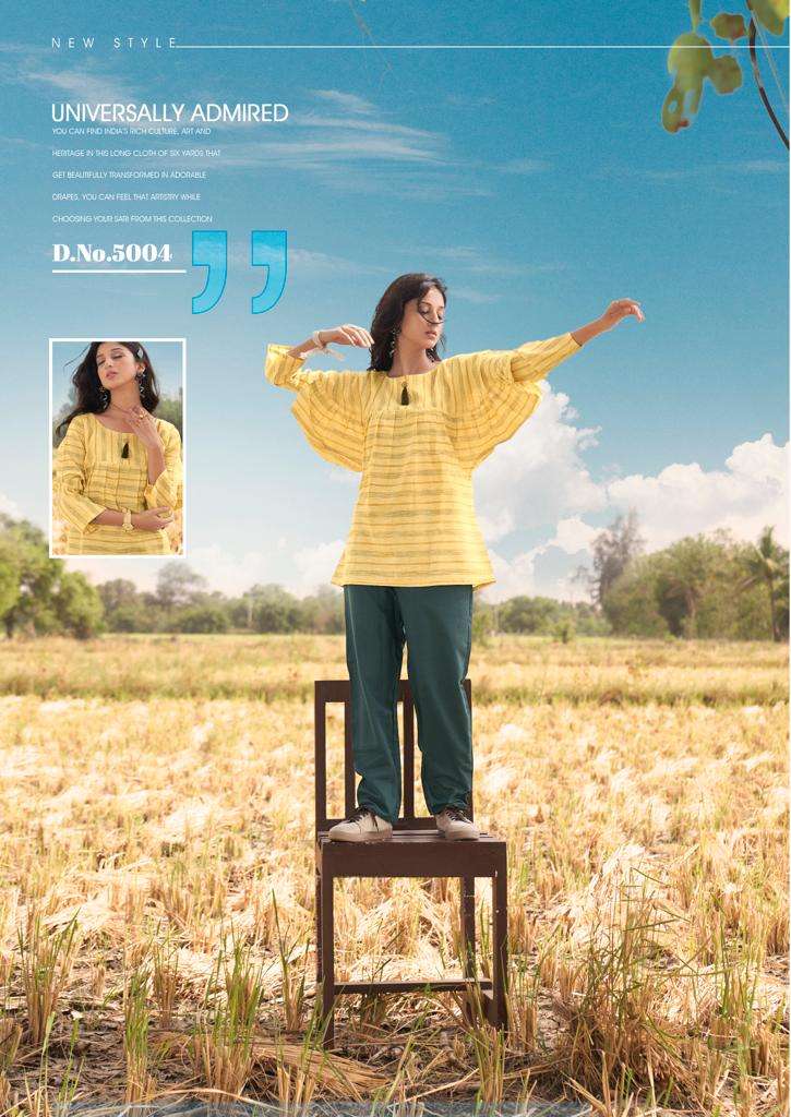 WESTERN VOL 5 BY CONCH PRESENT D.NO 5004 COTTON TOP BOTTOM