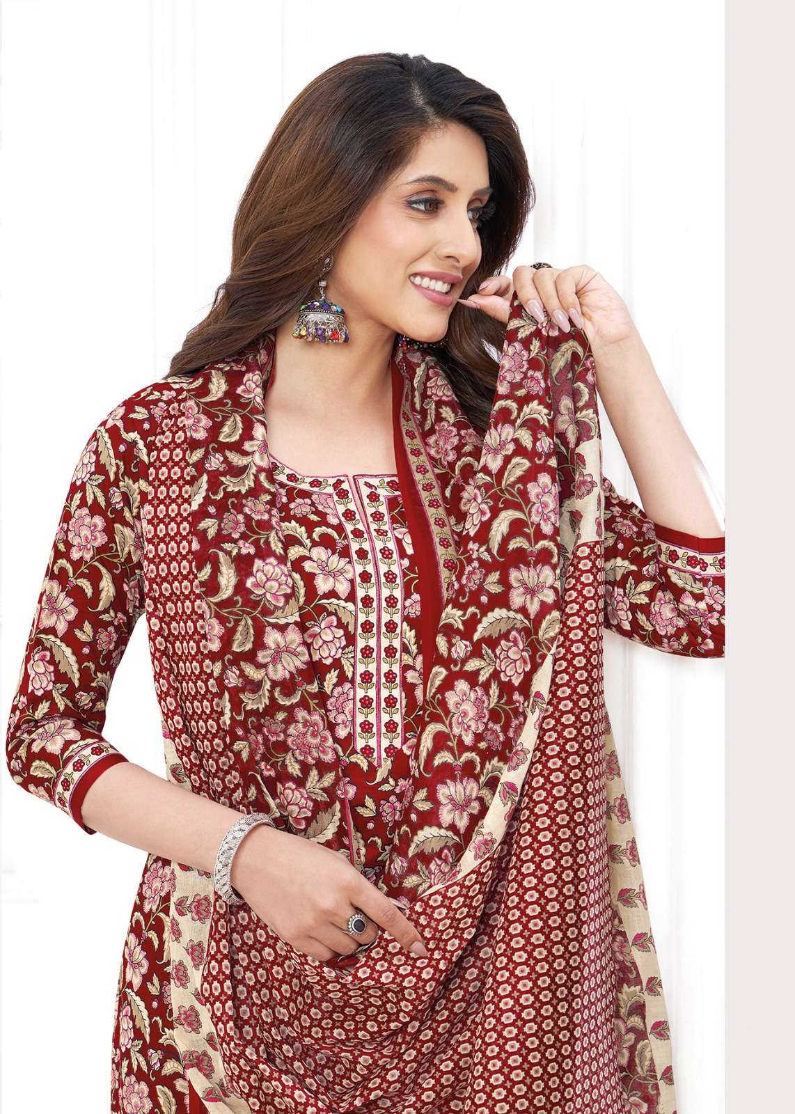 AARVI FASHION LAUNCHING THE NEW CATALOGUE  AARVI SPECIAL VOL.19 3PCS CONCEPT UNSTITCH KURTI SALWAR WITH DUPATTA COLLECTION- WHOLSALE DEALER SURAT