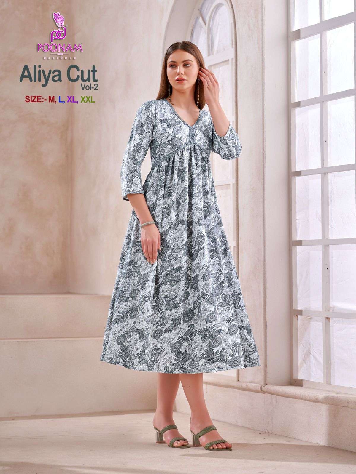 ALIYA CUT STYLE  - 1001