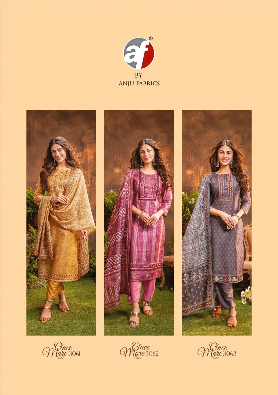 Anju Fab Presents Purity Georgette Kurti With Pant Readymade Collection  Wholesale Rate In Surat