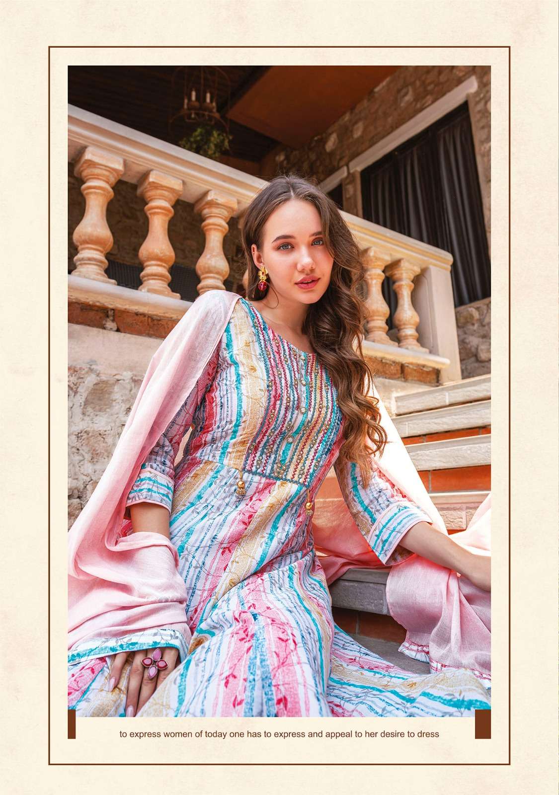 ANJU FABRIC PRESENT LAUNCH ZARA VOL.3 CATALOGUE 3PCS CONCEPT KURTI PANT WITH DUPATTA SET- WHOLESALE DEALER SURAT