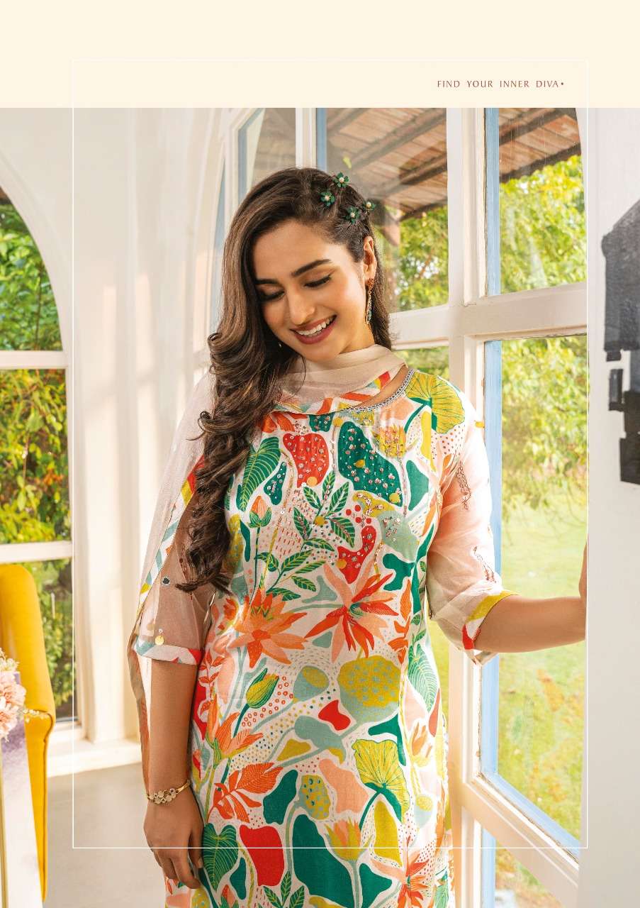 ANJU FABRIC PRESENT LAUNCHING THE NEW CATALOGUE AFFAIR 3PCS CONCEPT KURTI PANT WITH DUPATTA SET- WHOLESALE SUPPLIER SURAT