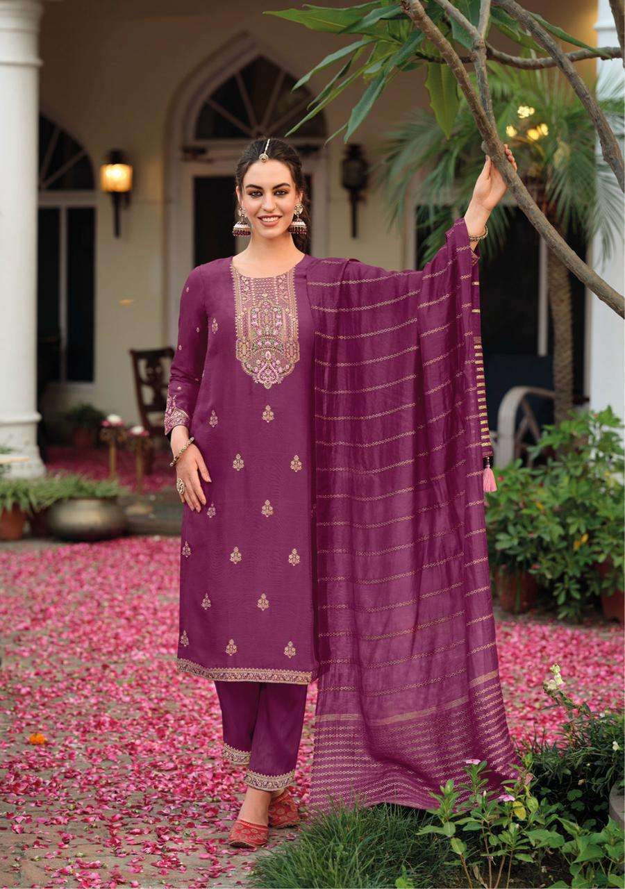 KAILEE FASHION LAUNCHING THE NEW CATALOGUE TEHZEEB 3PCS CONCEPT KURTI PANT WITH DUPATTA SET- MANUFACTURER SURAT