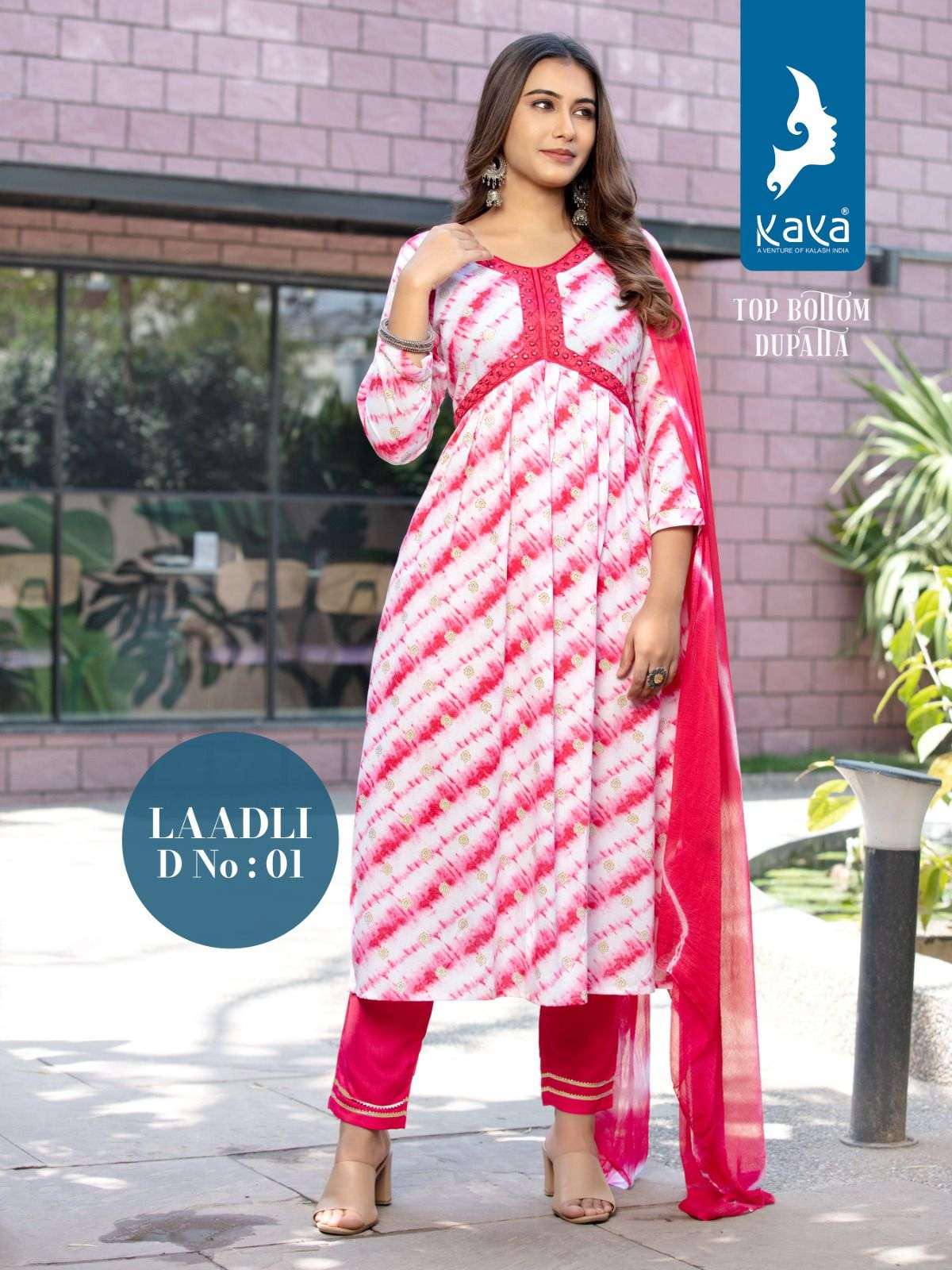 KAYA KURTI LAUNCH LAADLI 3PCS CONCEPT- 01