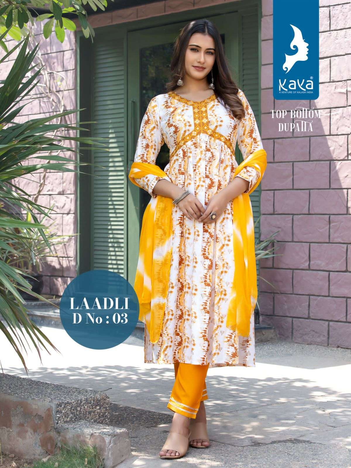KAYA KURTI LAUNCH LAADLI 3PCS CONCEPT- 03