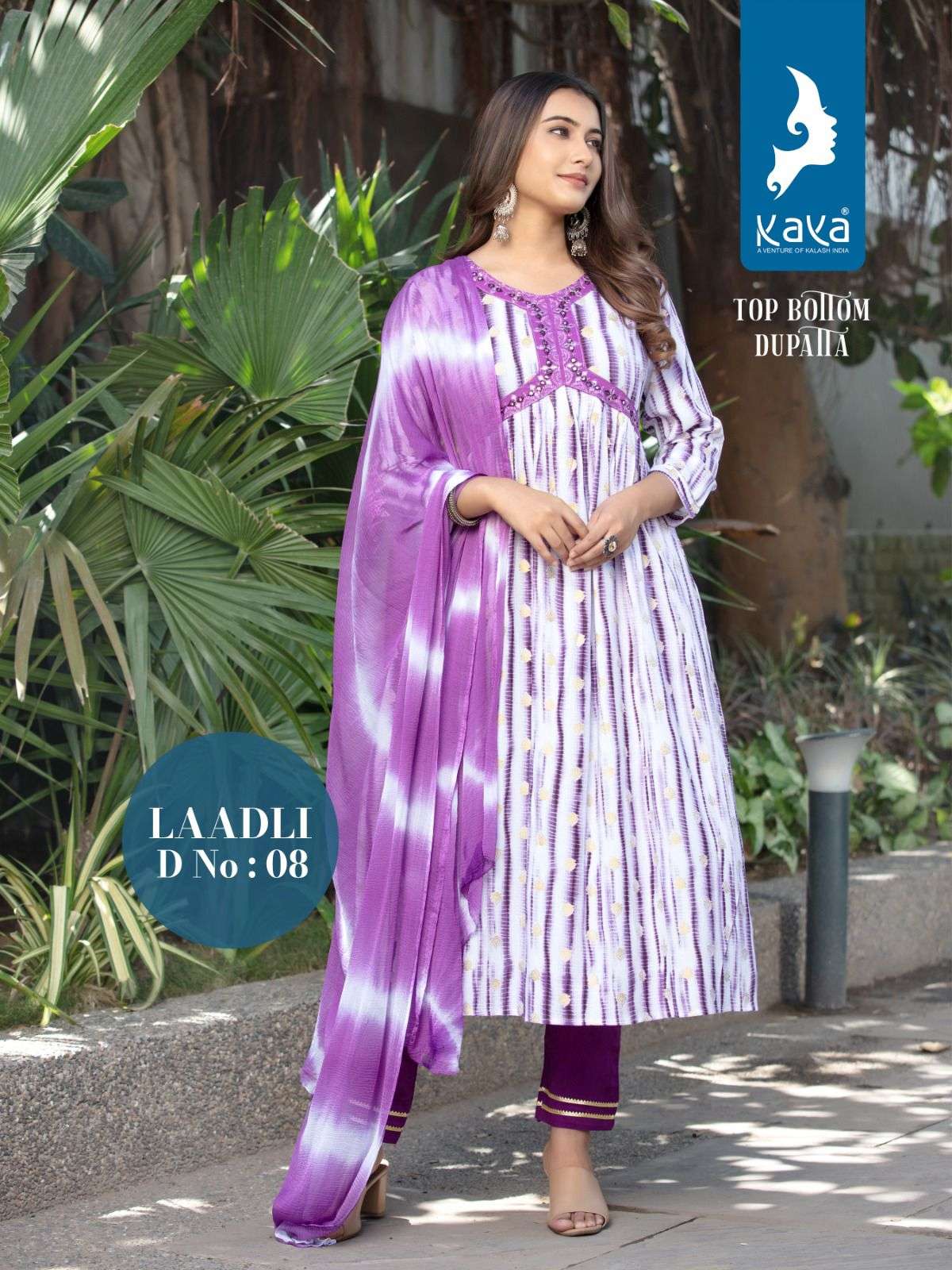 KAYA KURTI LAUNCH LAADLI 3PCS CONCEPT- 08