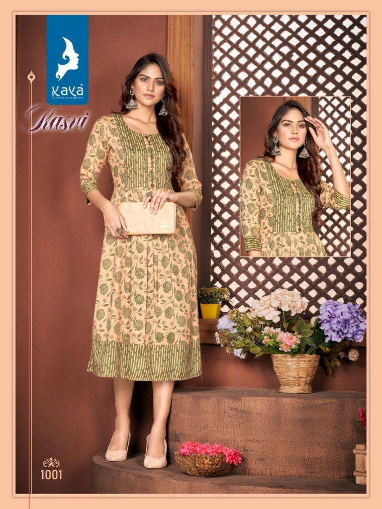 KAYA KURTI PRESENT KASHVI-2 1PC KURTI COLLECTION.