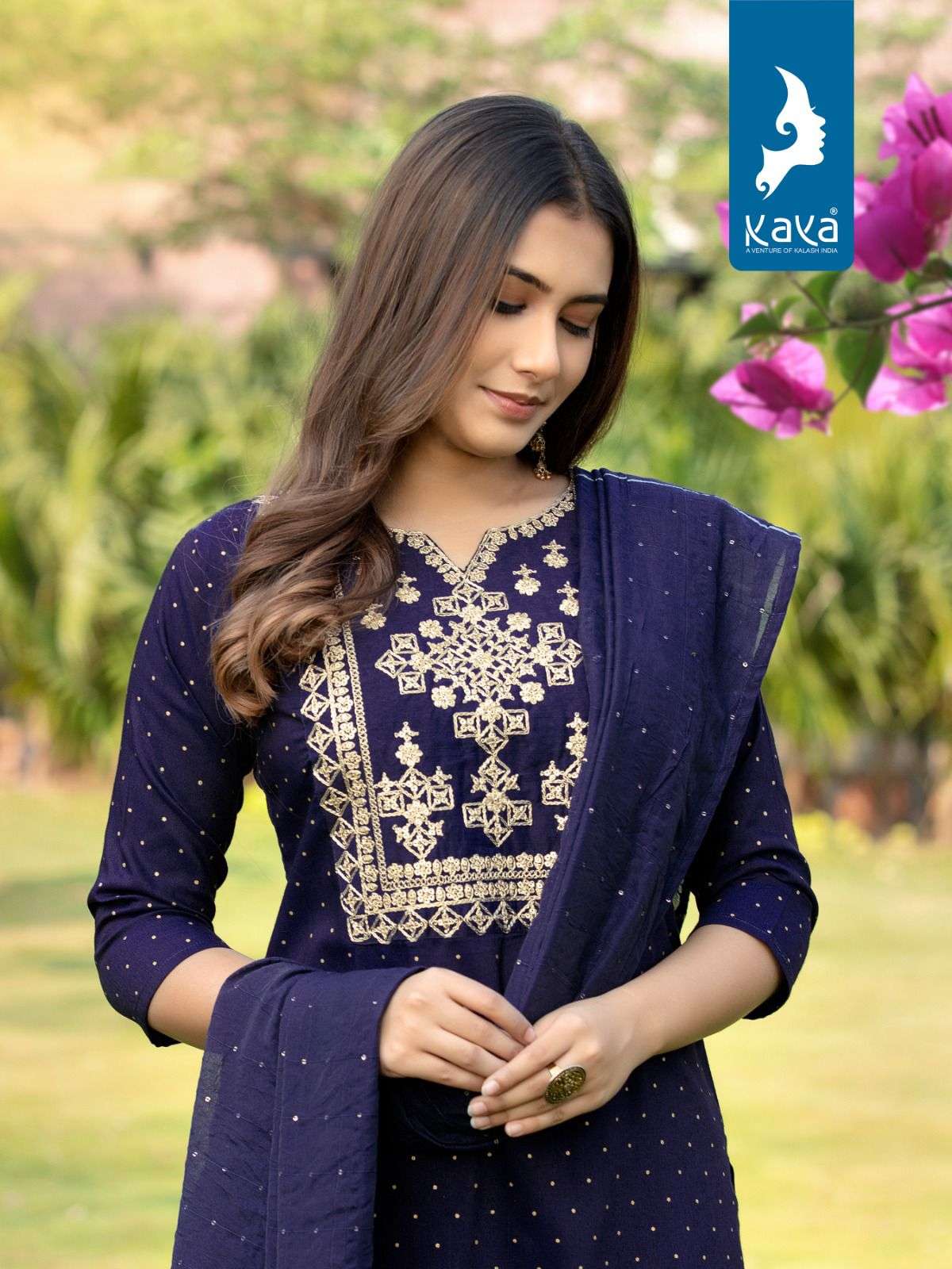 KAYA KURTI PRESENT LAUNCHING THE NEW CATALOGUE MEHAR-2 3PCS CONCEPT KURTI PANT WITH DUPATTA SET- WHOLESALE SUPPLIER SURAT