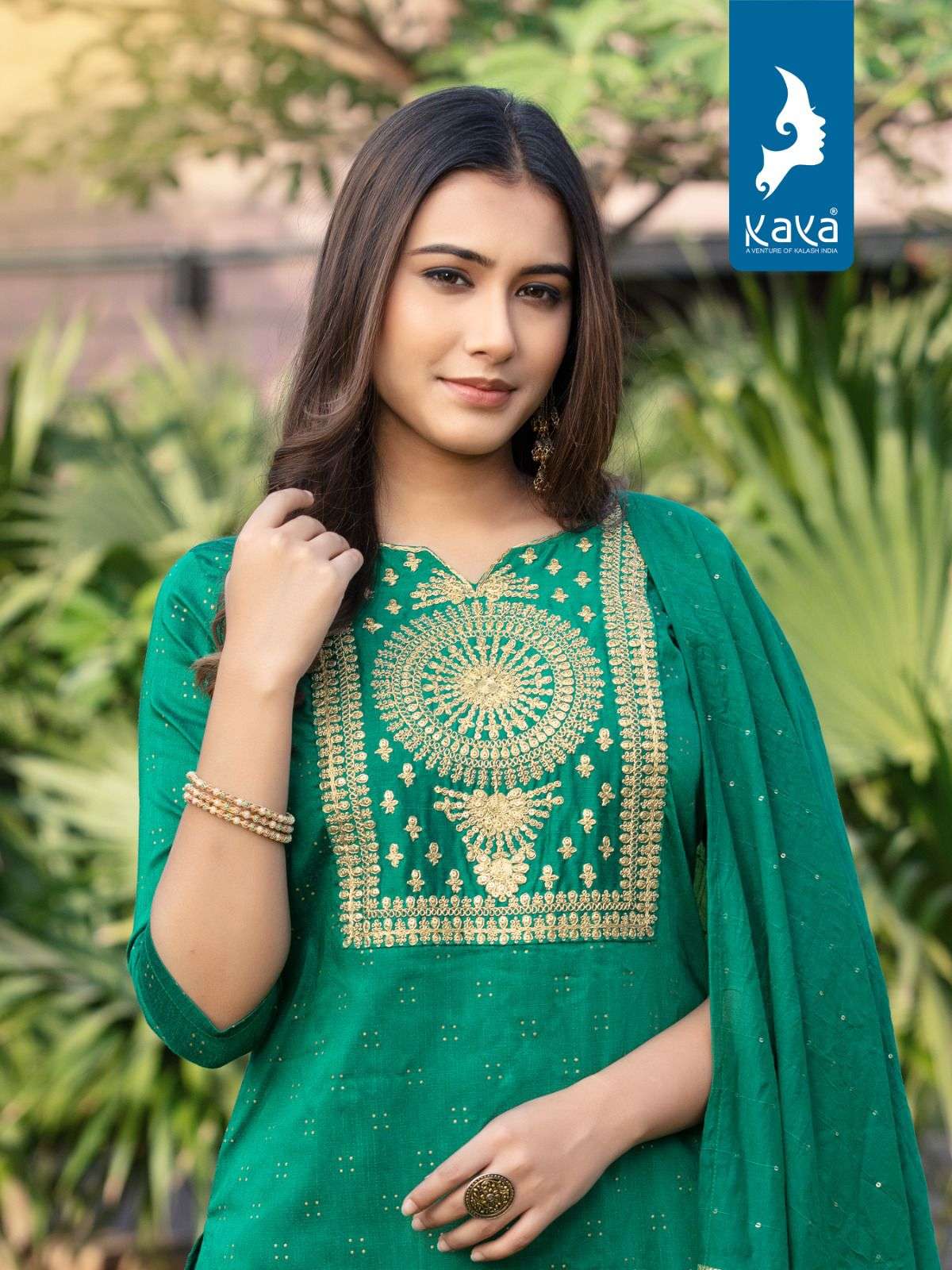 KAYA KURTI PRESENT LAUNCHING THE NEW CATALOGUE MEHAR-2 3PCS CONCEPT KURTI PANT WITH DUPATTA SET- WHOLESALE SUPPLIER SURAT