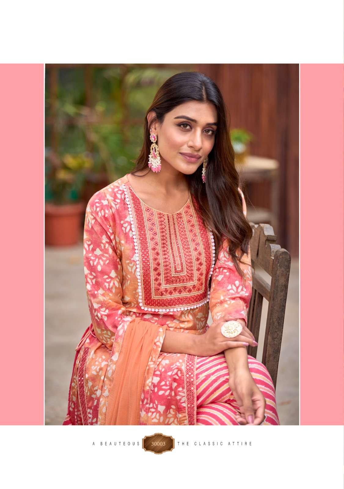 PAARA STUDIO LAUNCHING THE NEW CATALOGUE COLOURFUL VOL-01 3PCS CONCEPT DESIGNER NAYRA CUT BATIK PRINT KURTI PANT WITH DUPATTA SET- WHOLESALE SUPPLIER SURAT(GUJARAT)