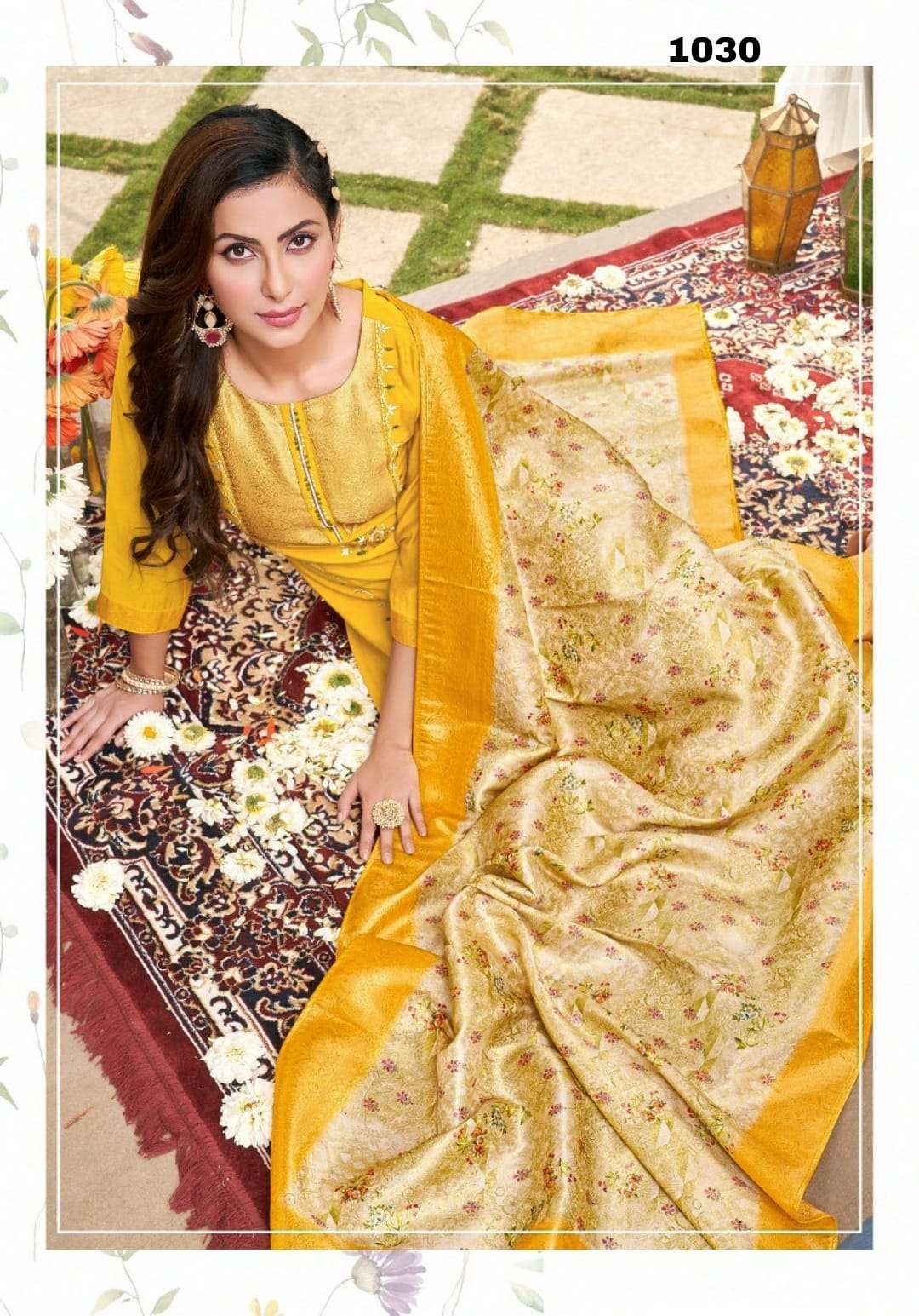 PEHER LAUNCHING THE NEW CATALOGUE OCCATION VOL-2 3PCS CONCEPT KURTI PANT DUPATTA SET- WHOLESALE  SUPPLIER SURAT