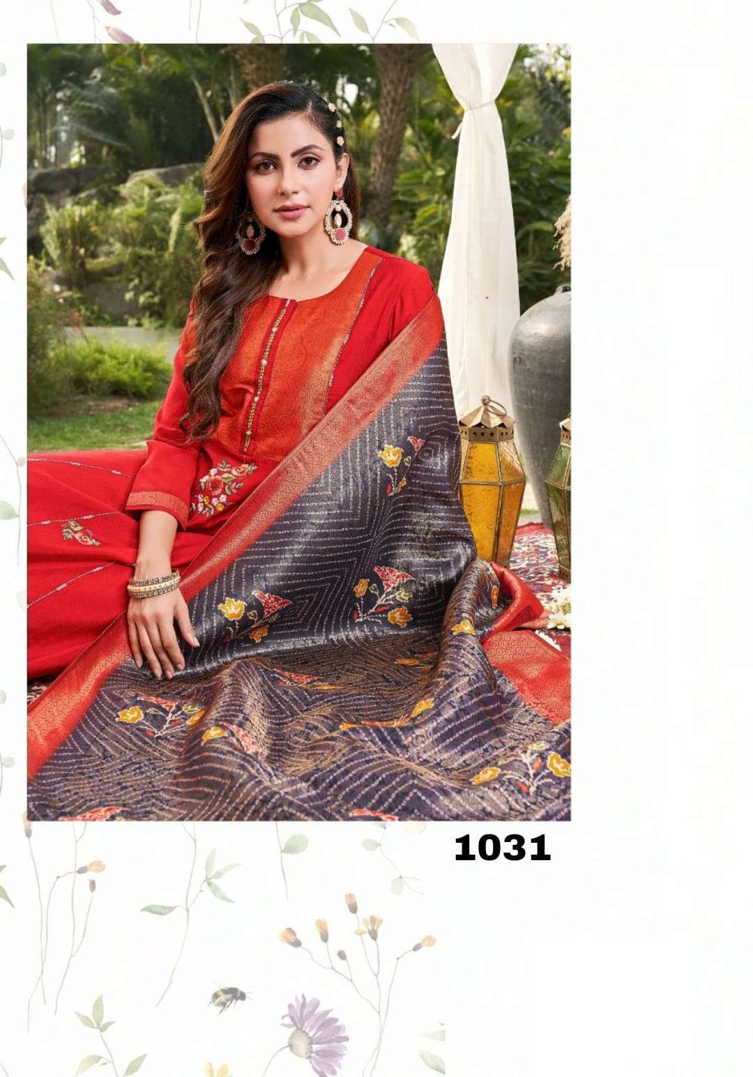 PEHER LAUNCHING THE NEW CATALOGUE OCCATION VOL-2 3PCS CONCEPT KURTI PANT DUPATTA SET- WHOLESALE  SUPPLIER SURAT