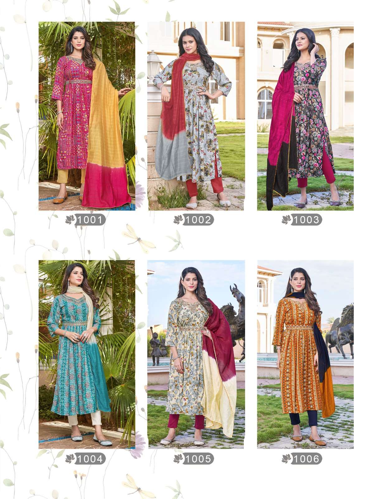 RADHIKA LIFESTYLE PRESENT LAUNCHING THE NEW CATALOGUE LIMELIGHT VOL.1 TOP PANT WITH DUPATTA (3PCS) CONCEPT COLLECTION- WHOLESALE EXPORTER SURAT