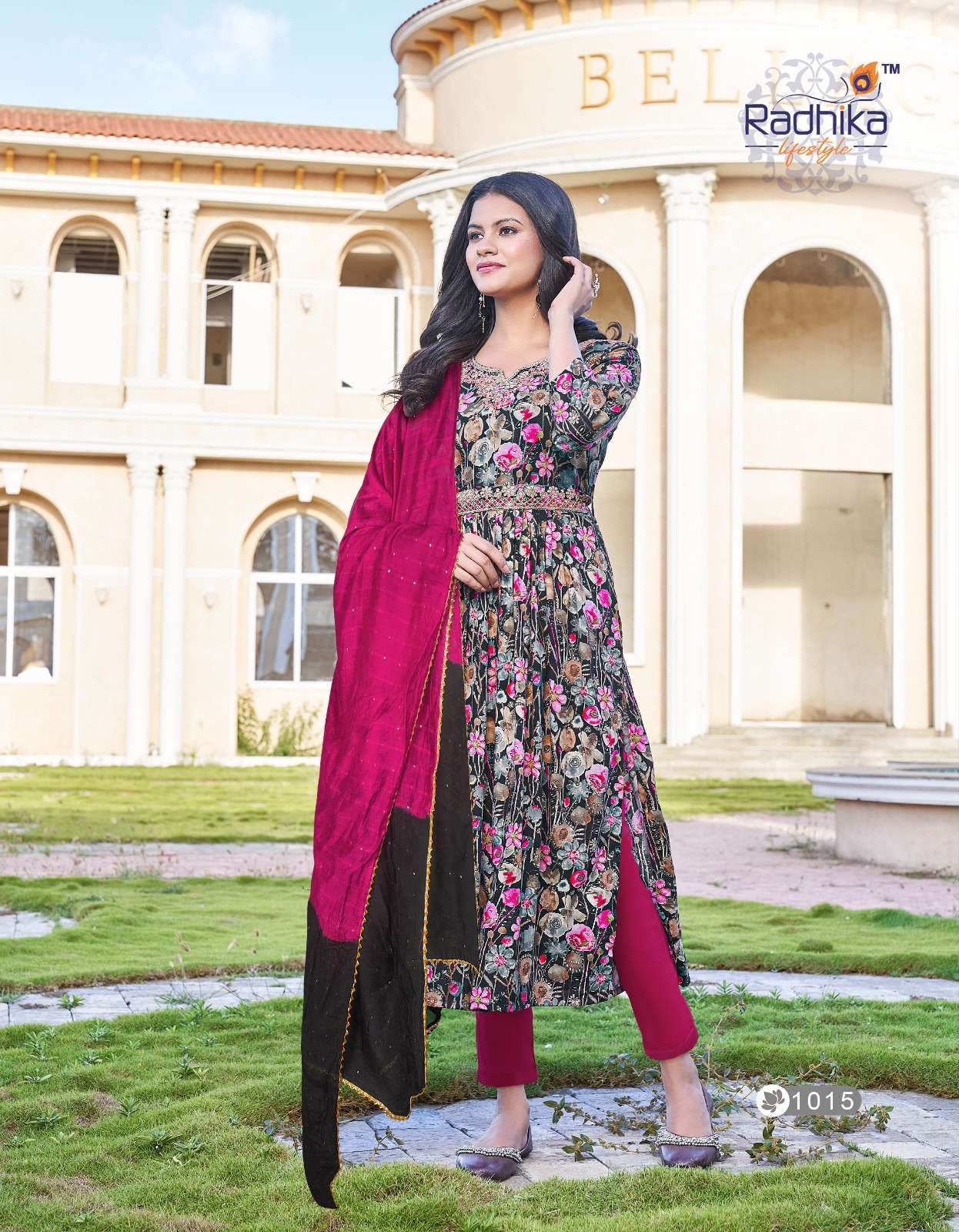 RADHIKA LIFESTYLE PRESENT LAUNCHING THE NEW CATALOGUE LIMELIGHT VOL.1 TOP PANT WITH DUPATTA (3PCS) CONCEPT COLLECTION- WHOLESALE EXPORTER SURAT