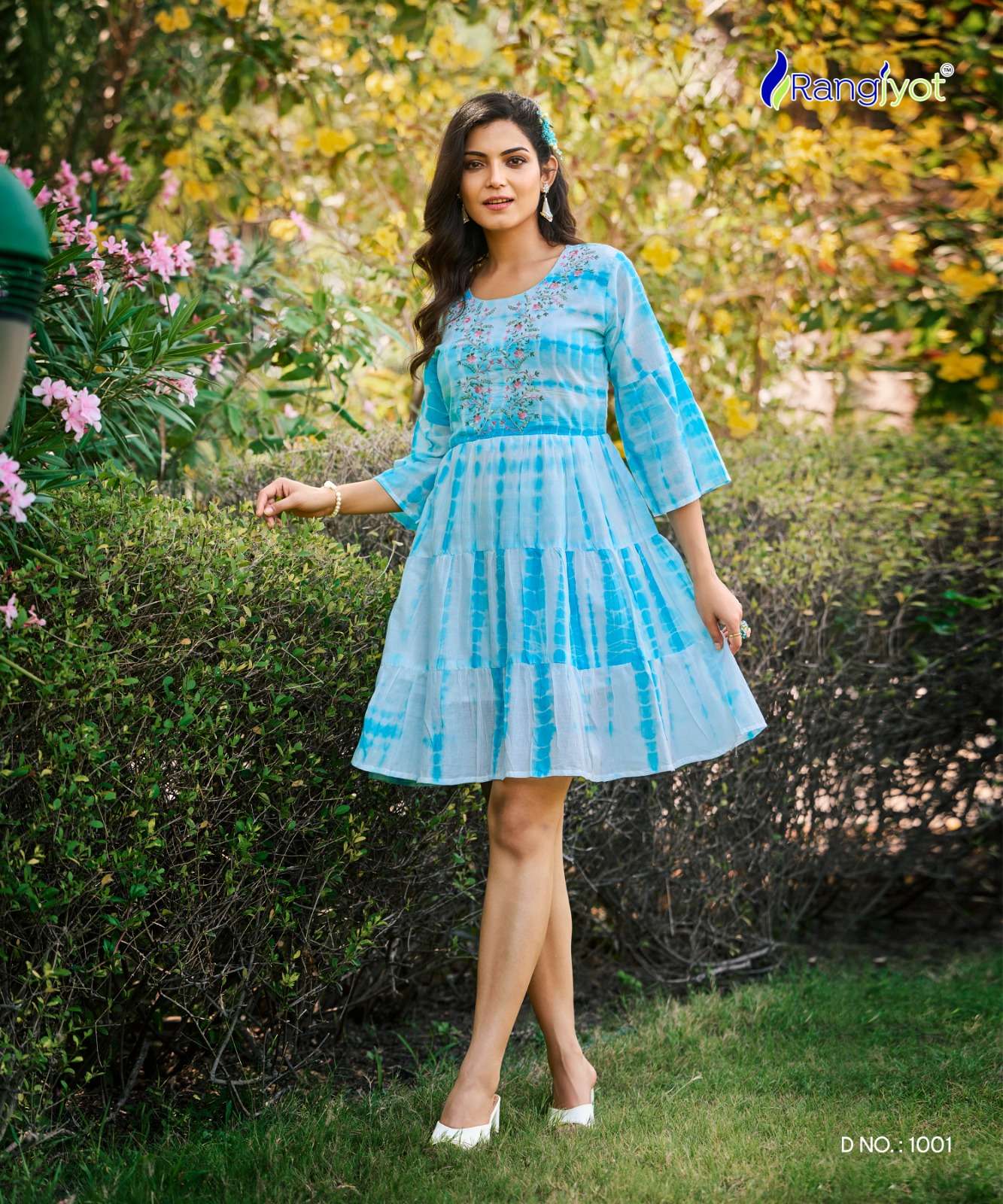 RANGJYOT LAUNCH BY CASUAL WEAR TUNIC TOP - 1001