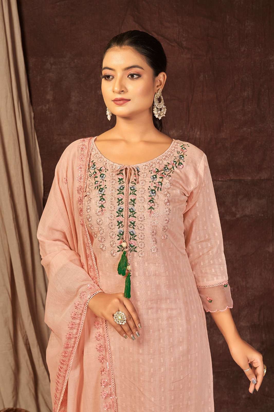 SLIVA PRESENT LAUNCHING THE NEW CATALOGUE COTTON BEAUTY 3PCS CONCEPT KURTI PANT WITH DUPATTA SET- WHOLESALE SUPPLIER SURAT